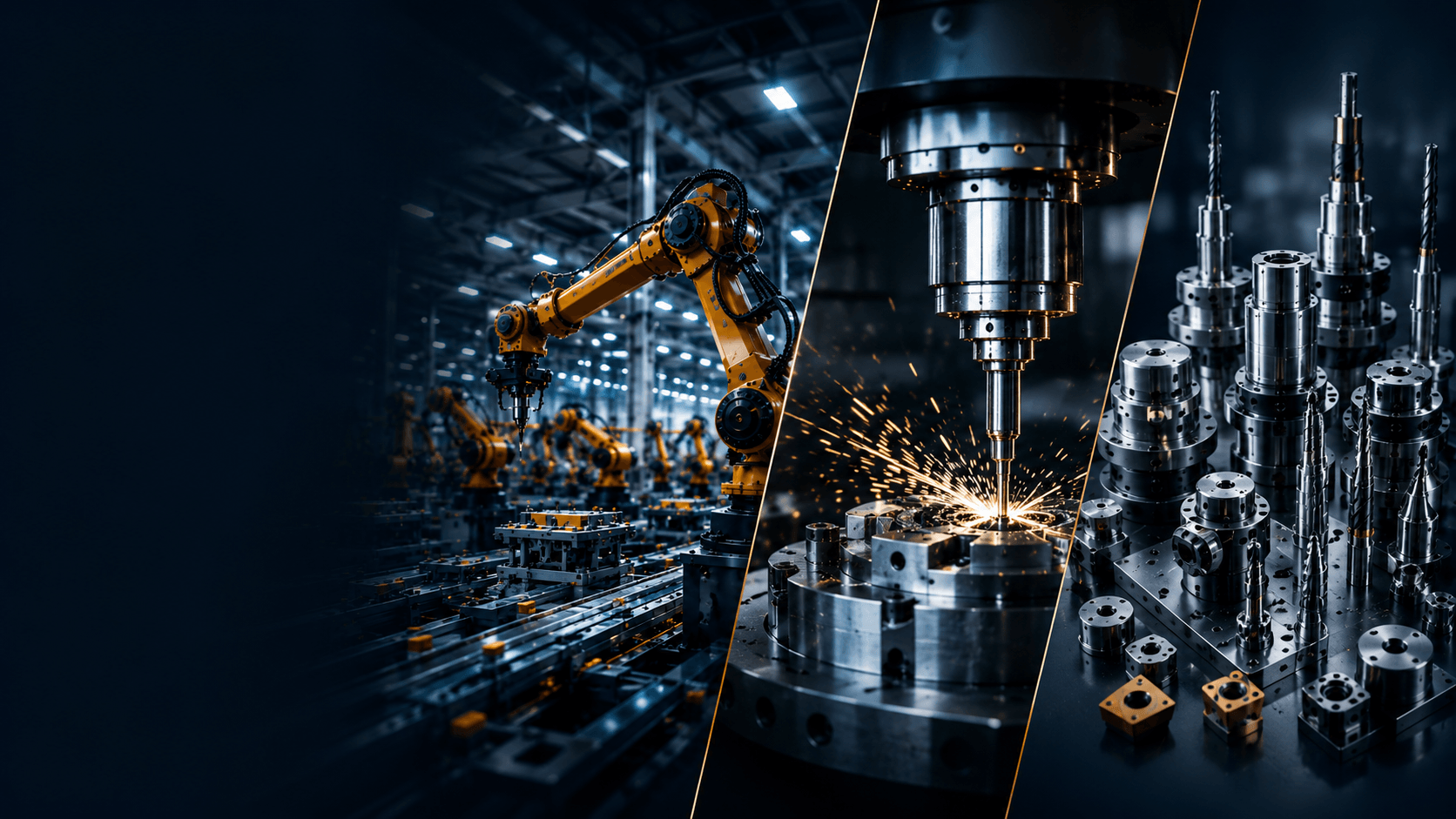 Precision Group robotics, CNC machining and industrial tooling